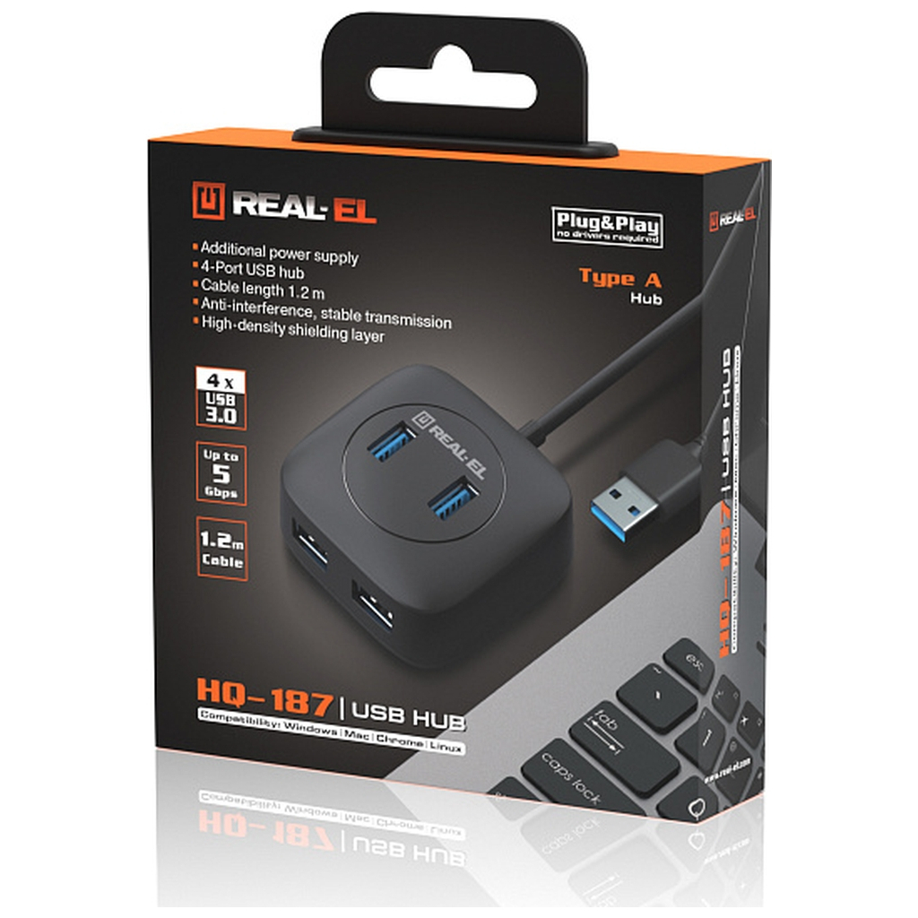 Концентратор REAL-EL HQ-187 black (EL123110010) - изображение 9