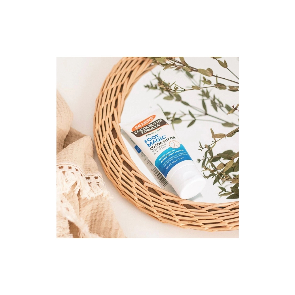 Крем для ніг Palmer's Cocoa Butter Formula Тонізувальний Олія какао-Перцева м'ята 60 г (010181043918) - зображення 4