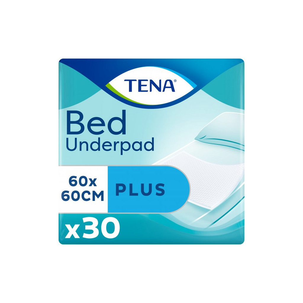 Пелюшки для малюків Tena Bed Plus 60x60 см 30 шт (7322540800746) - зображення 1