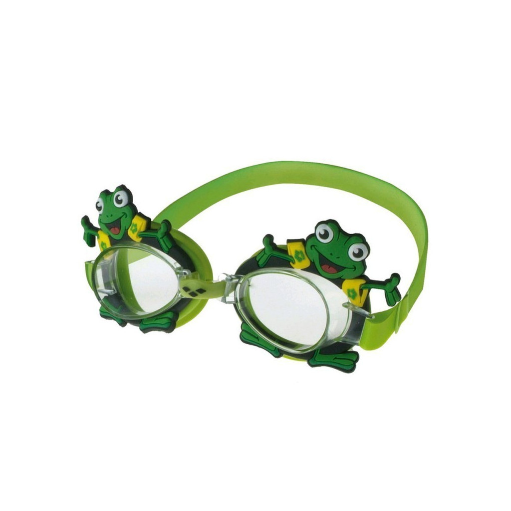 Окуляри для плавання Arena Bubble Arena World зелений, жабка 92339-020-1 (3568333252321) - зображення 1