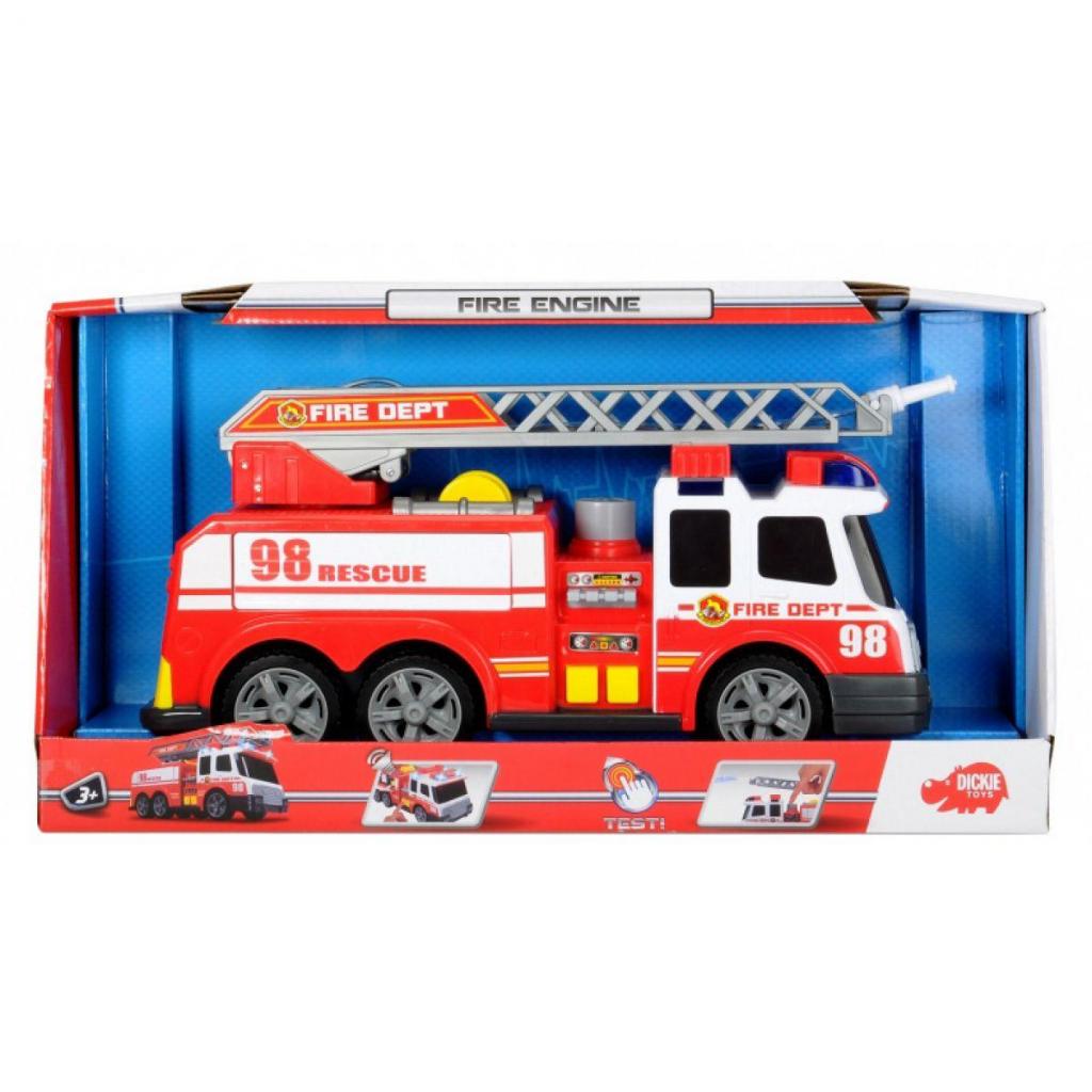 Спецтехніка Dickie Toys Пожежна служба зі св. та вод. ефектам (3308358) - зображення 7