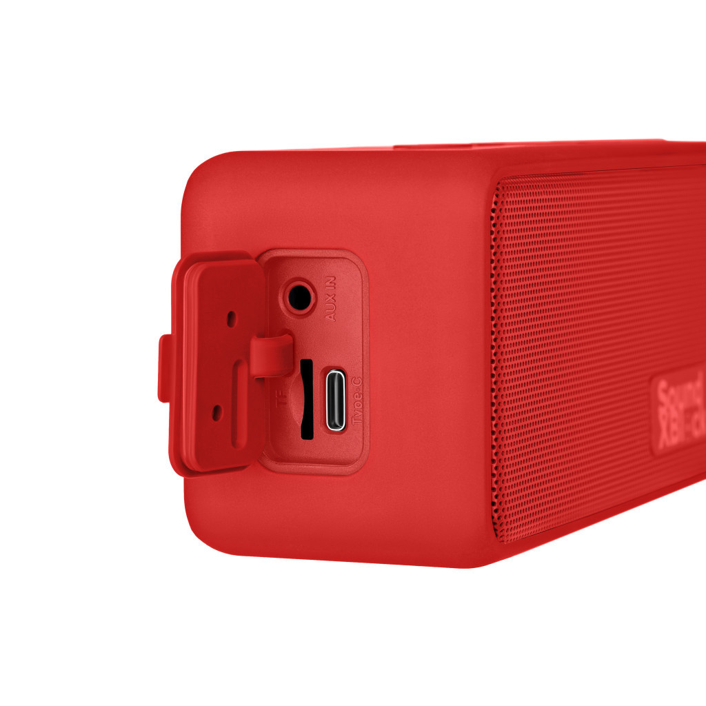 Акустична система 2E SoundXBlock TWS MP3 Wireless Waterproof Red (2E-BSSXBWRD) - зображення 7