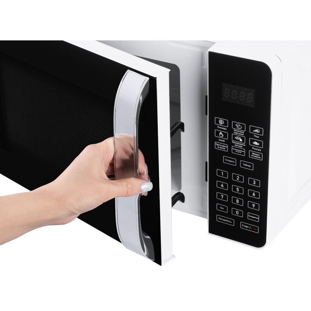 Мікрохвильова піч Grifon GR20FP0139W - зображення 10