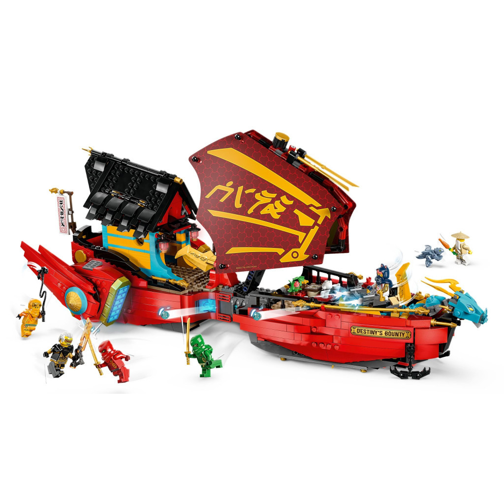 Конструктор LEGO Ninjago Дарунок долі — перегони з часом 1739 деталей (71797) - зображення 3
