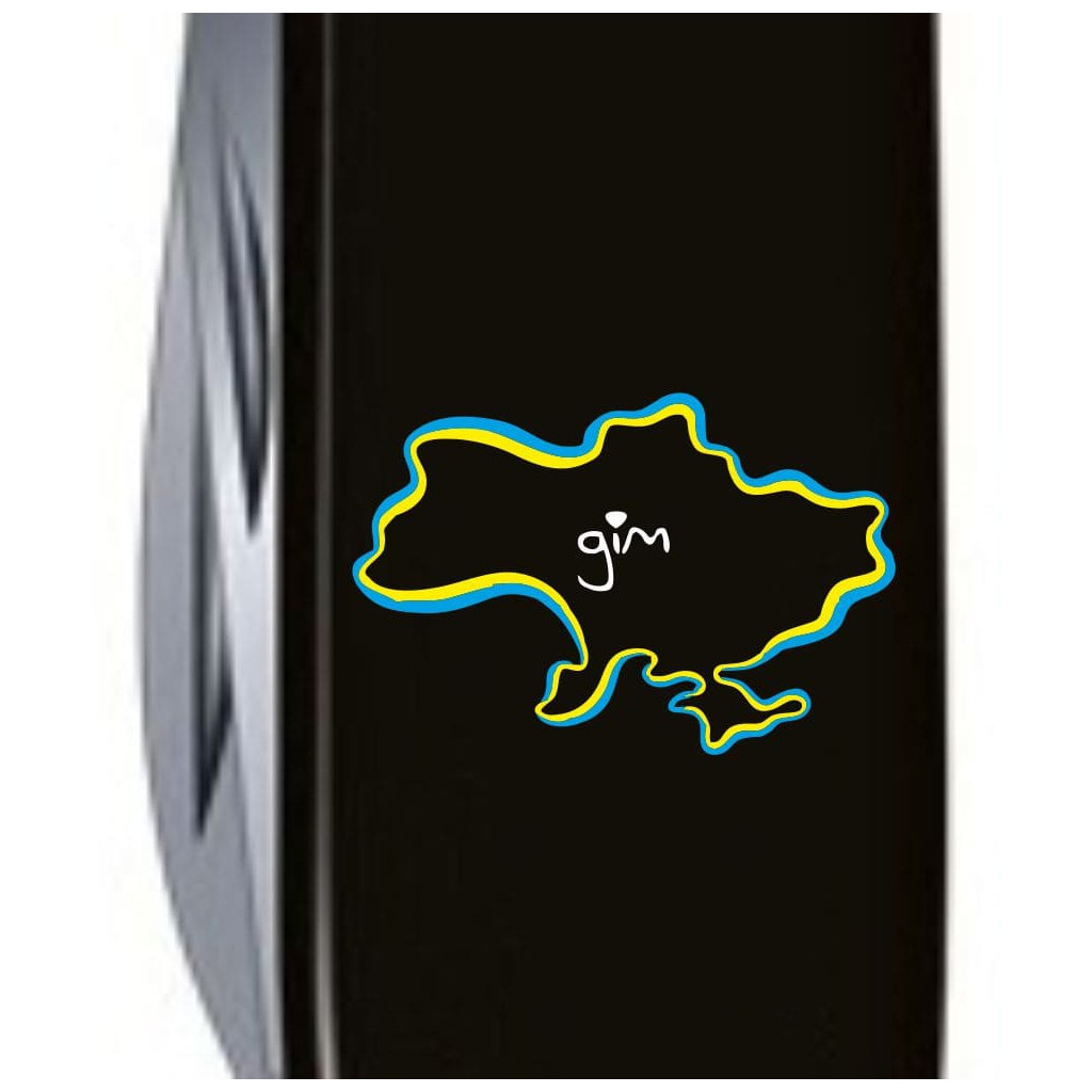 Ніж Victorinox Spartan Ukraine 91 мм Чорний Межі України + Дім (1.3603.3_T1290u) - изображение 3