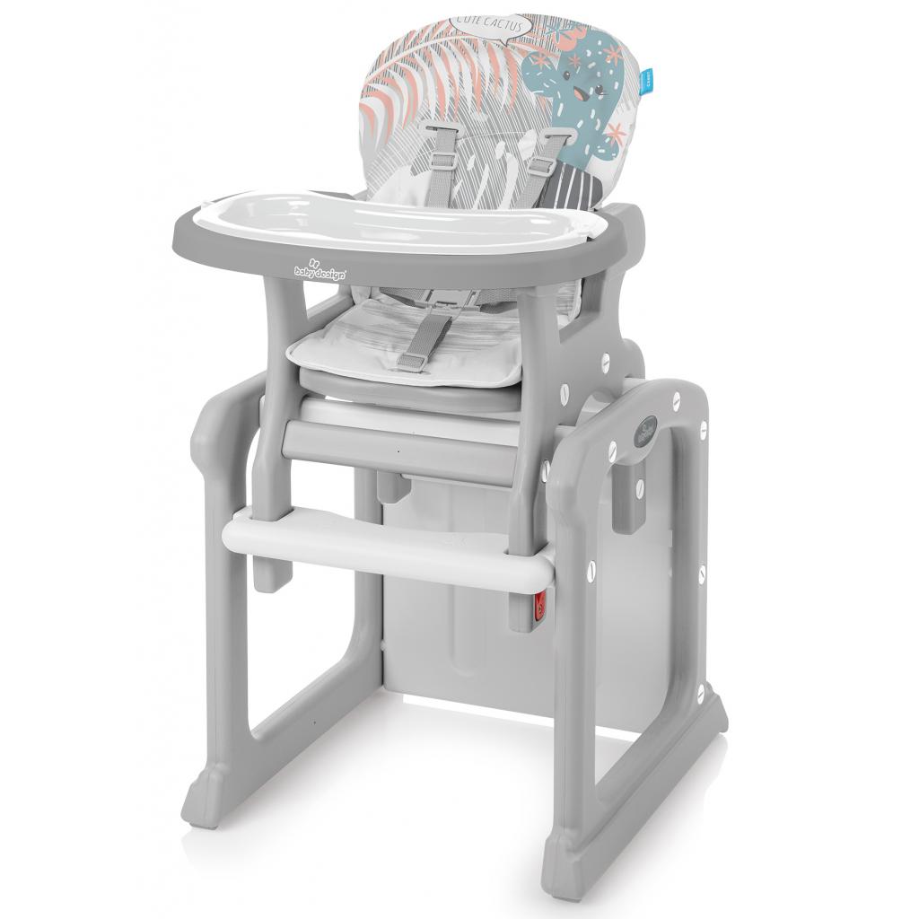 Стілець для годування Baby Design Candy-08 Pink (201486) - зображення 1