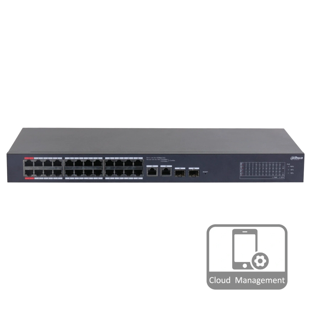 Комутатор мережевий Dahua DH-CS4226-24ET-240 - зображення 2