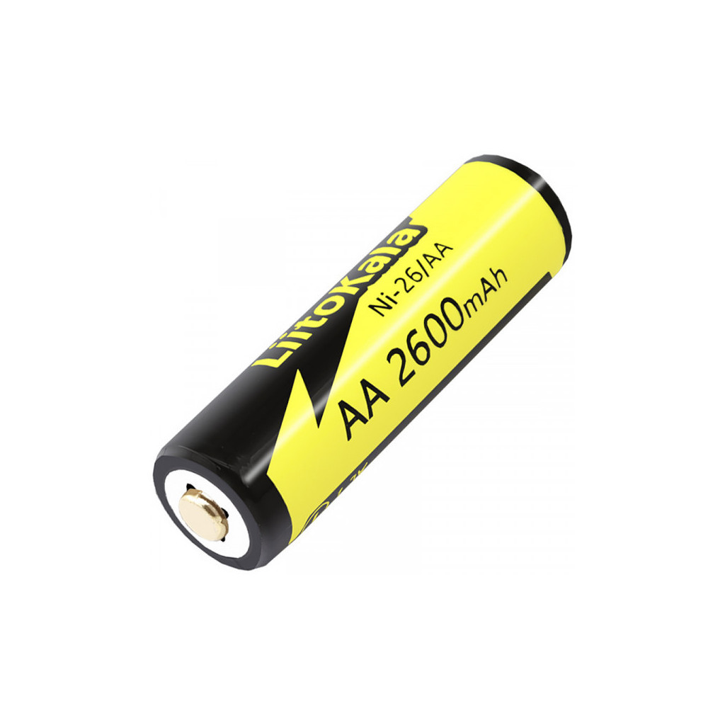 Акумулятор Liitokala AA 2600mAh 1.2V Ni-MH, blister 1 pcs (Ni-26/AA) - зображення 2