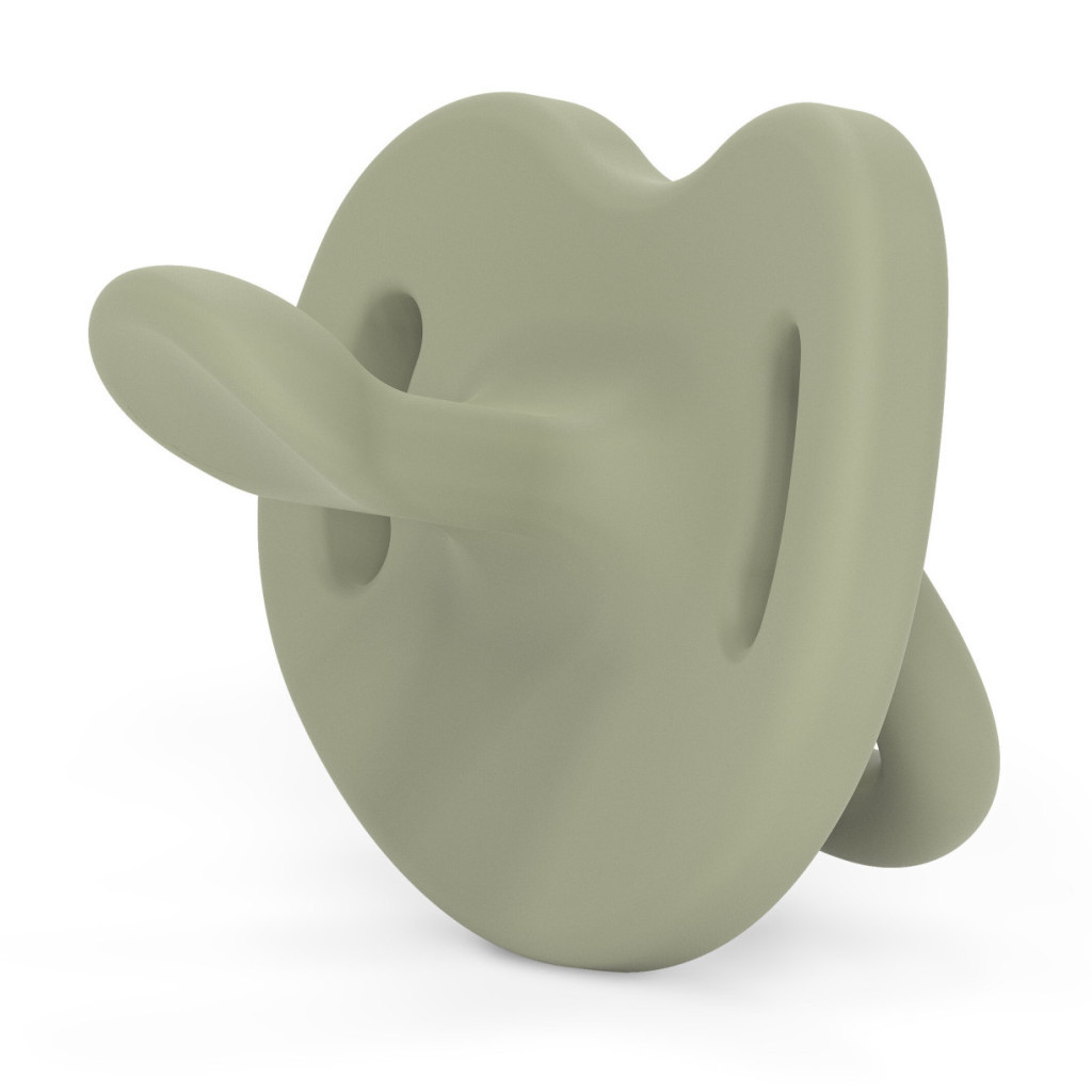 Пустушка Suavinex Colour Essence 0-6 міс, анатомічна силіконова, зелена (308084) - зображення 2