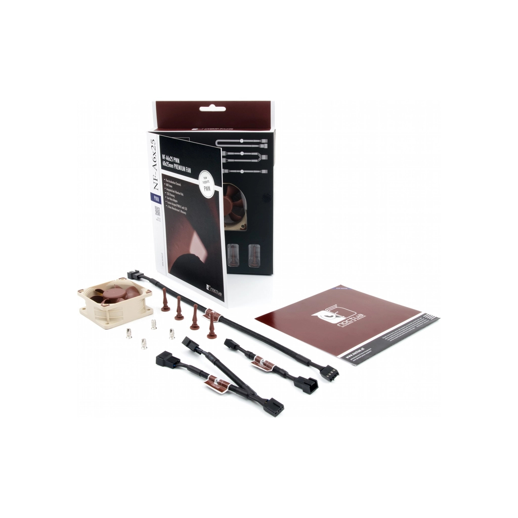 Кулер до корпусу Noctua NF-A6x25 PWM - зображення 4