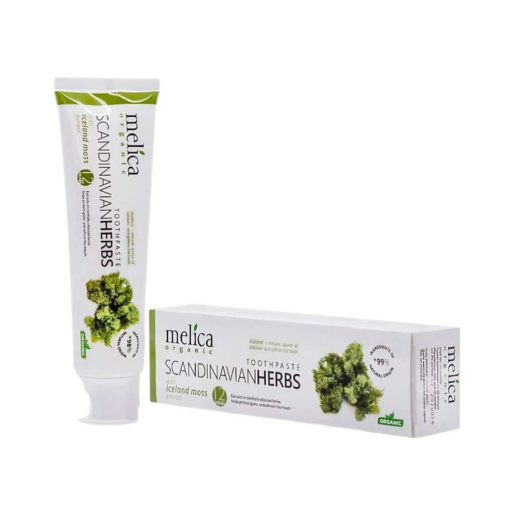 Зубна паста Melica Organic Лікувальні трави Скандинавії 100 мл (4770416003587) - зображення 2