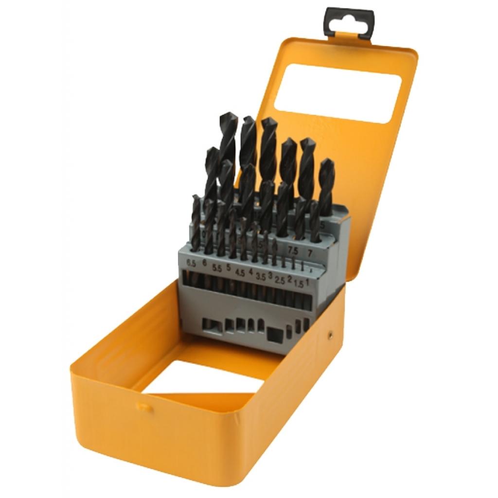 Набір свердл Tolsen по металу 25шт 1.0-13мм (75082) - зображення 1