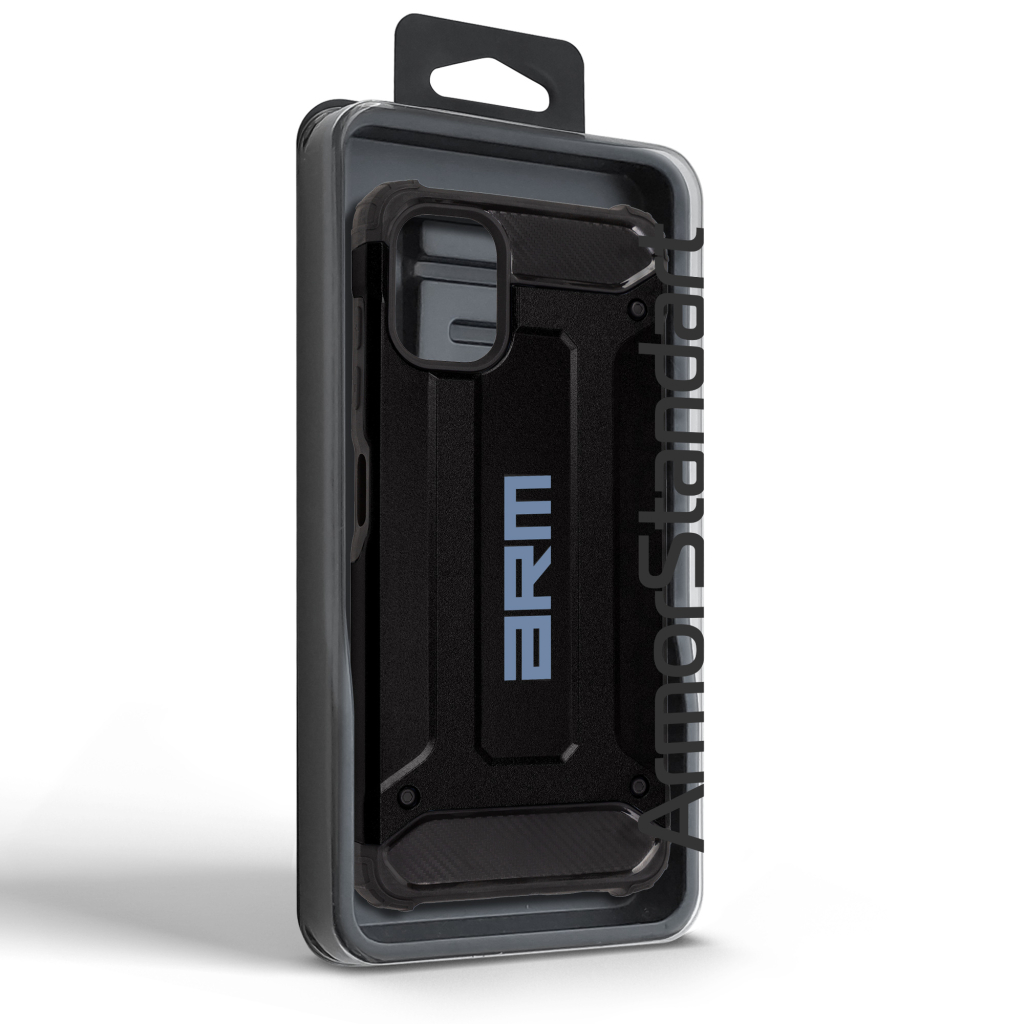 Чохол до мобільного телефона Armorstandart Panzer Samsung A06 (A065) Black (ARM80148) - зображення 7