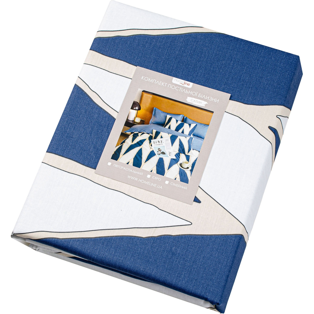 Постільна білизна Home Line Медаблум Сатин Твіл євро (182976) - зображення 1