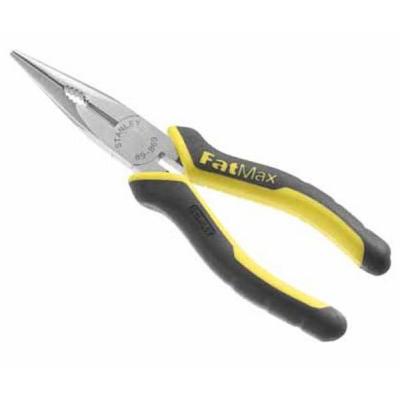 Плоскогубці Stanley FatMax подовж. напівкругл. губки L=200мм. (0-89-870) - зображення 1