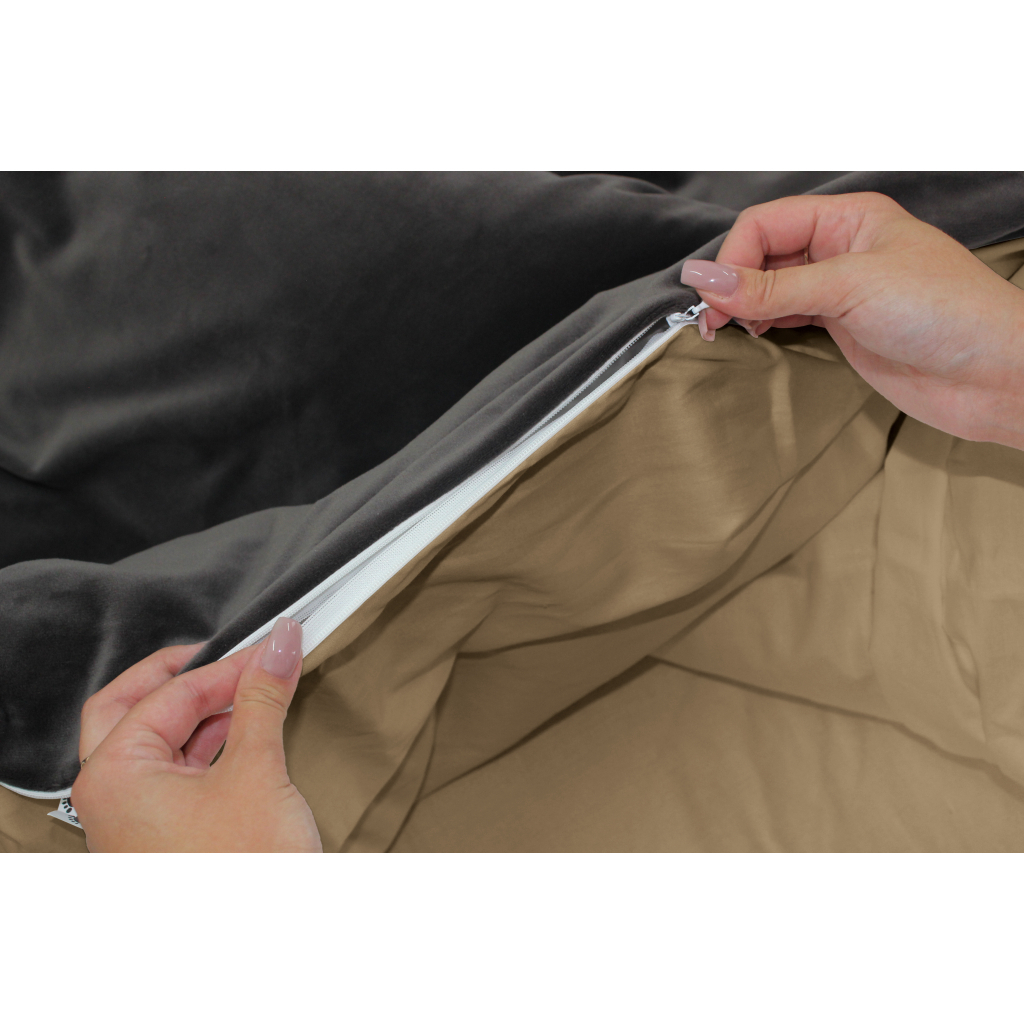 Постільна білизна MirSon Велюр Winter Delicate 28-0069 Trombone King Size (2200004053424) - зображення 5