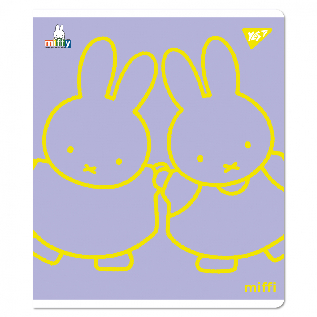 Зошит Yes Miffy А5 12 аркушів клітинка (767494) - зображення 5