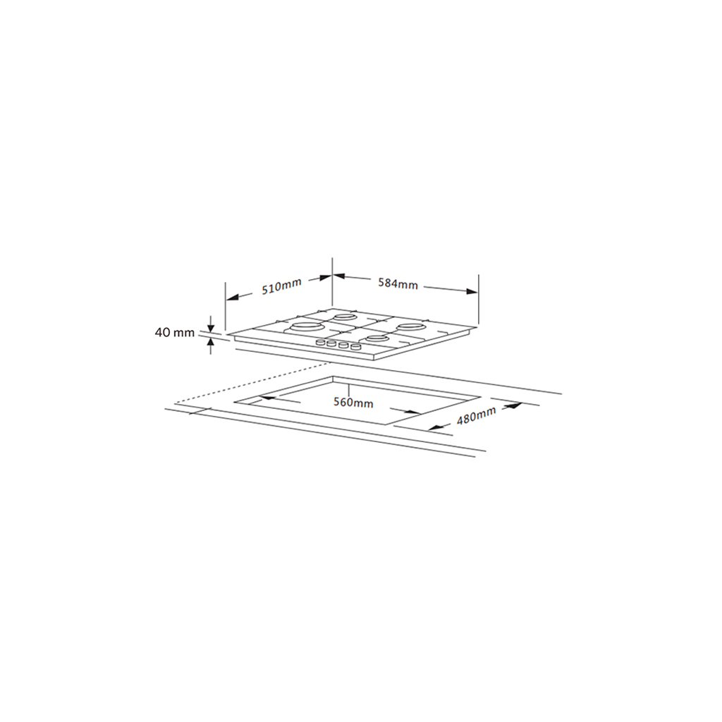 Варочна поверхня Interline HGG 966 MLT BA - зображення 12