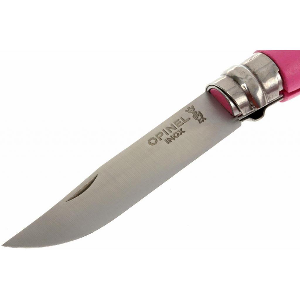 Ніж Opinel №7 Inox VRI Trekking pink (001791) - зображення 2
