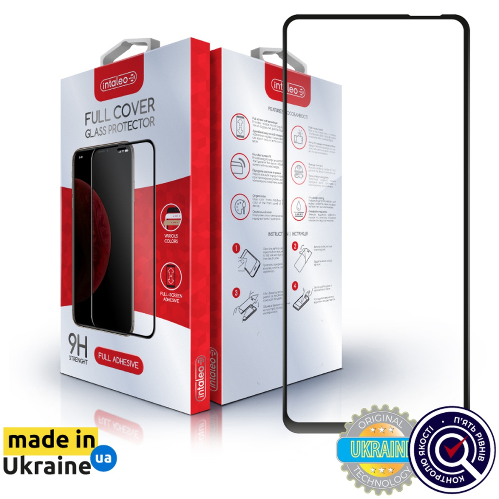 Скло захисне Intaleo Full Glue Infinix Smart 8 Black (1283126589621) - зображення 1