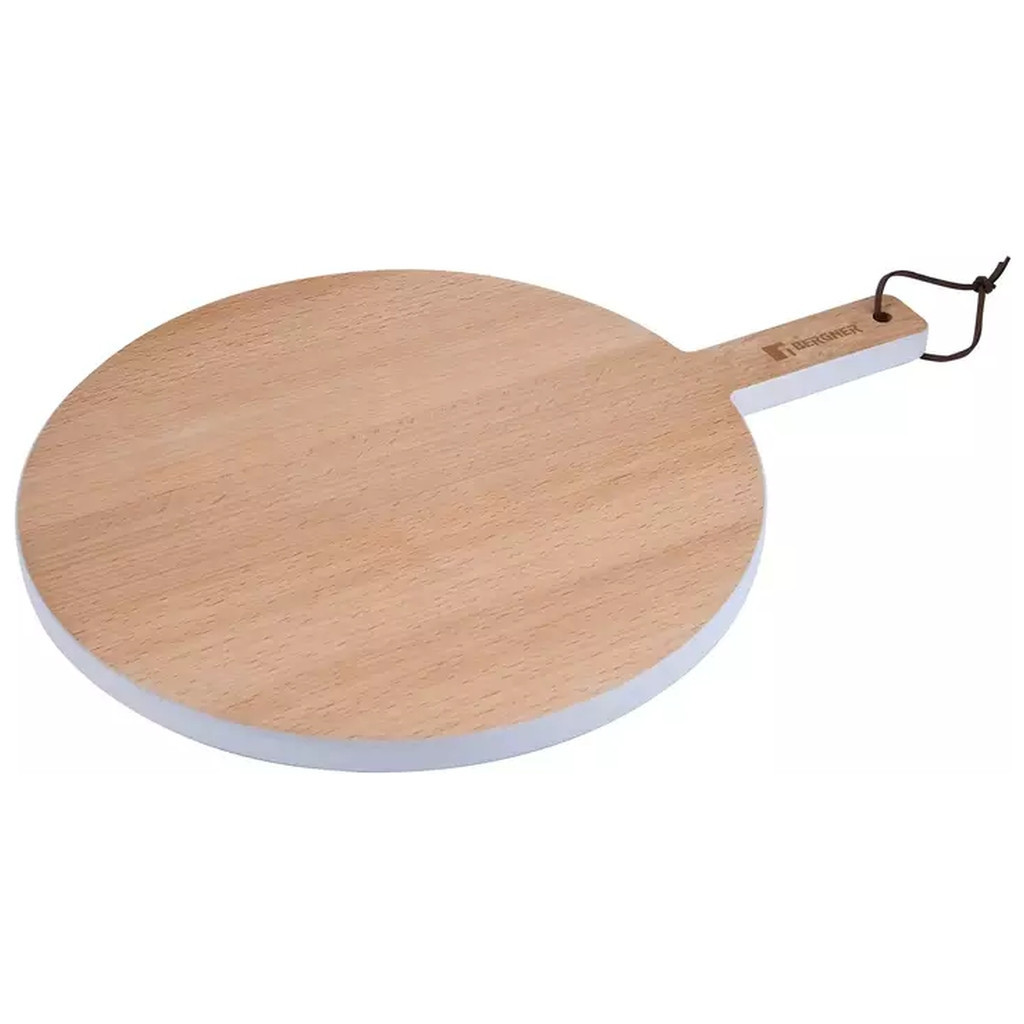 Дошка для нарізання Bergner Naturally 38х28 см (BG-39973-WH) - зображення 2