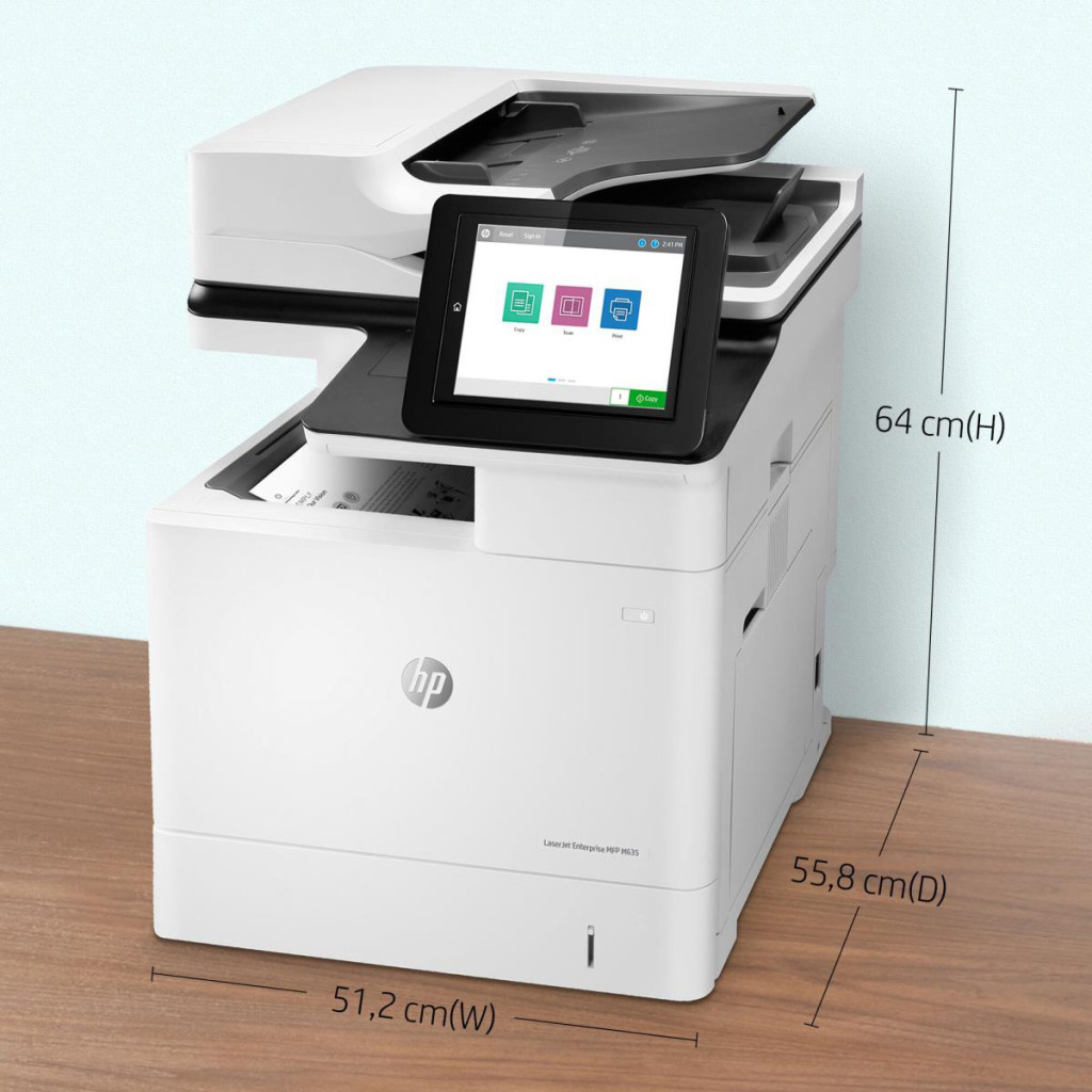Багатофункціональний пристрій HP LaserJet Enterprise M635h (7PS97A) - изображение 4