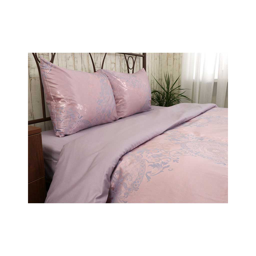 Постільна білизна Руно Pink сатин набивна полуторна (677.137АЖ_Pink) - зображення 3
