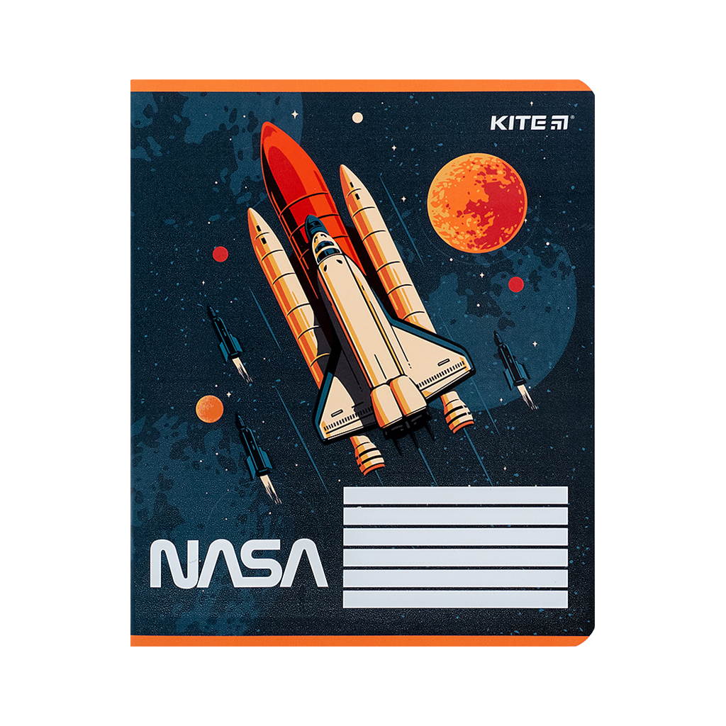 Зошит Kite NASA 12 аркушів, лінія (NS24-234) - изображение 9