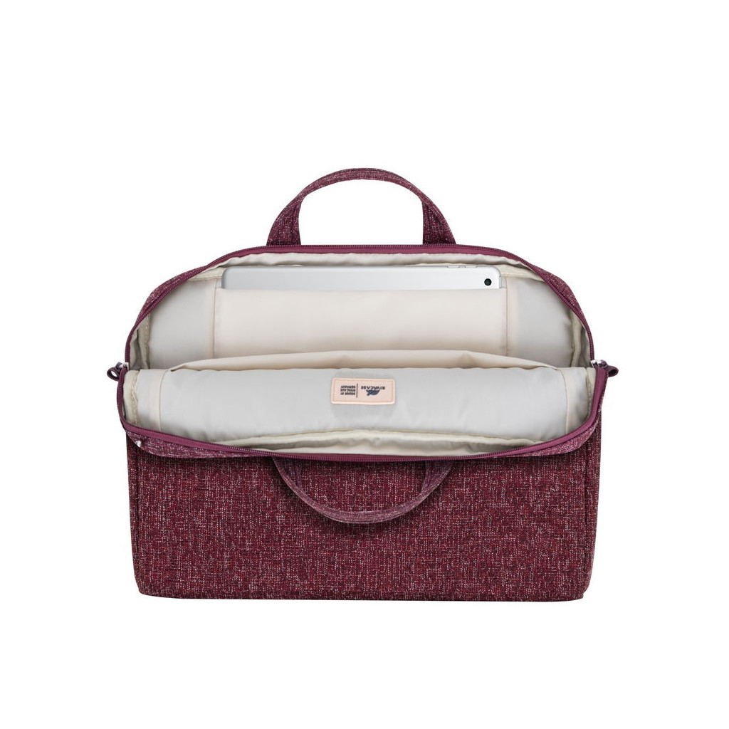 Сумка для ноутбука RivaCase 14" 7921 (Red) Anvik (7921Red) - зображення 6