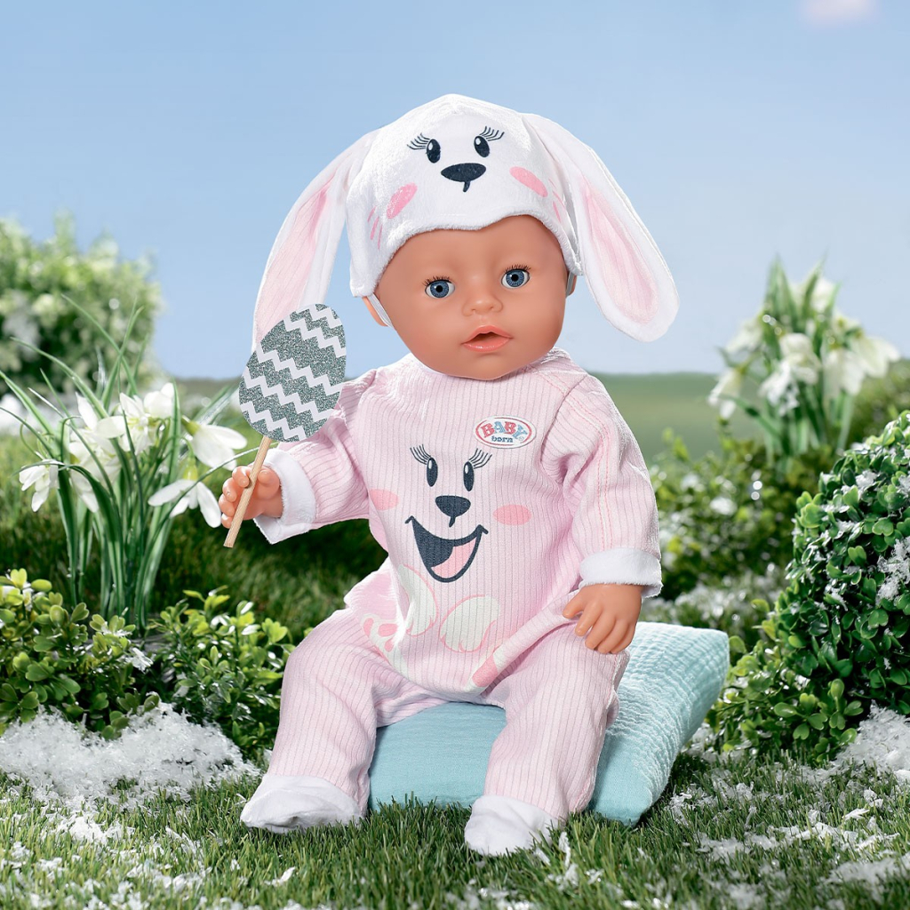 Аксесуар до ляльки Zapf Набір одягу Baby Born Милий зайчик (834473) - зображення 3