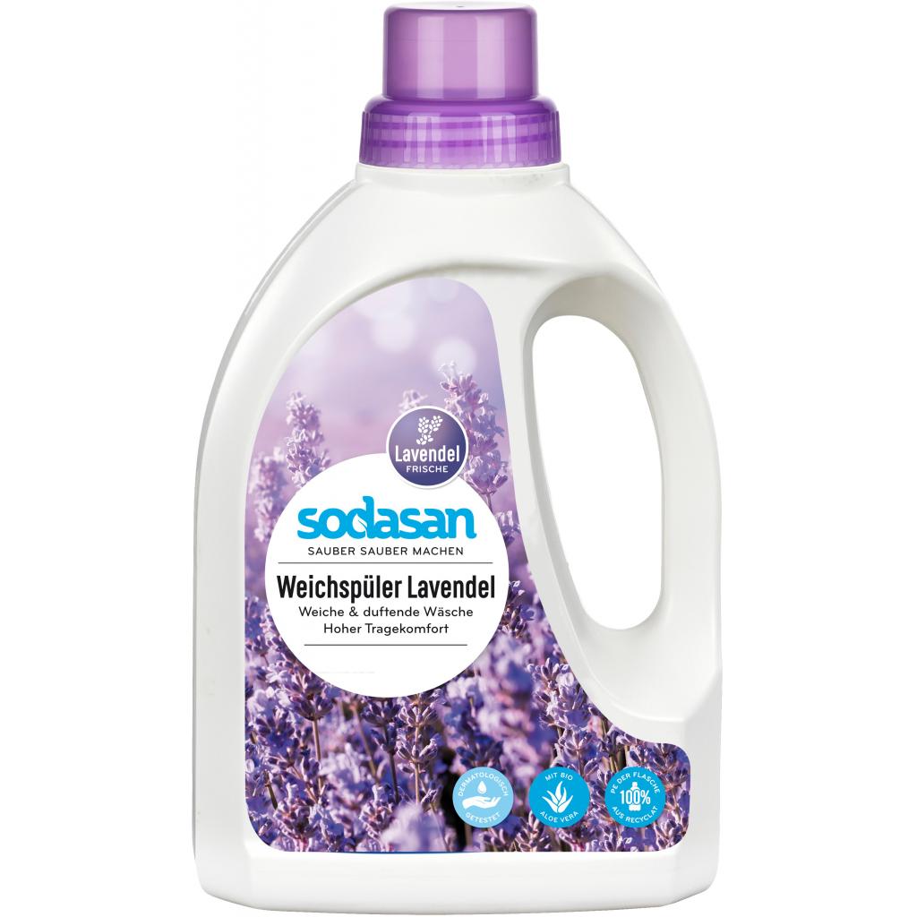 Кондиціонер для білизни Sodasan Fabric Softener Лаванда 0.75 л (4019886016131) - зображення 1