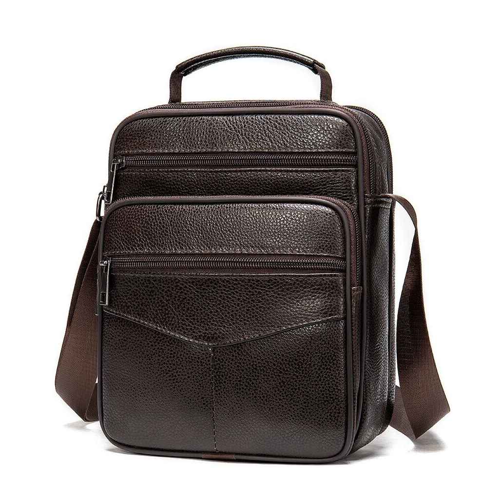 Сумка Vintage Шкіряна Коричнева (14991) - зображення 1