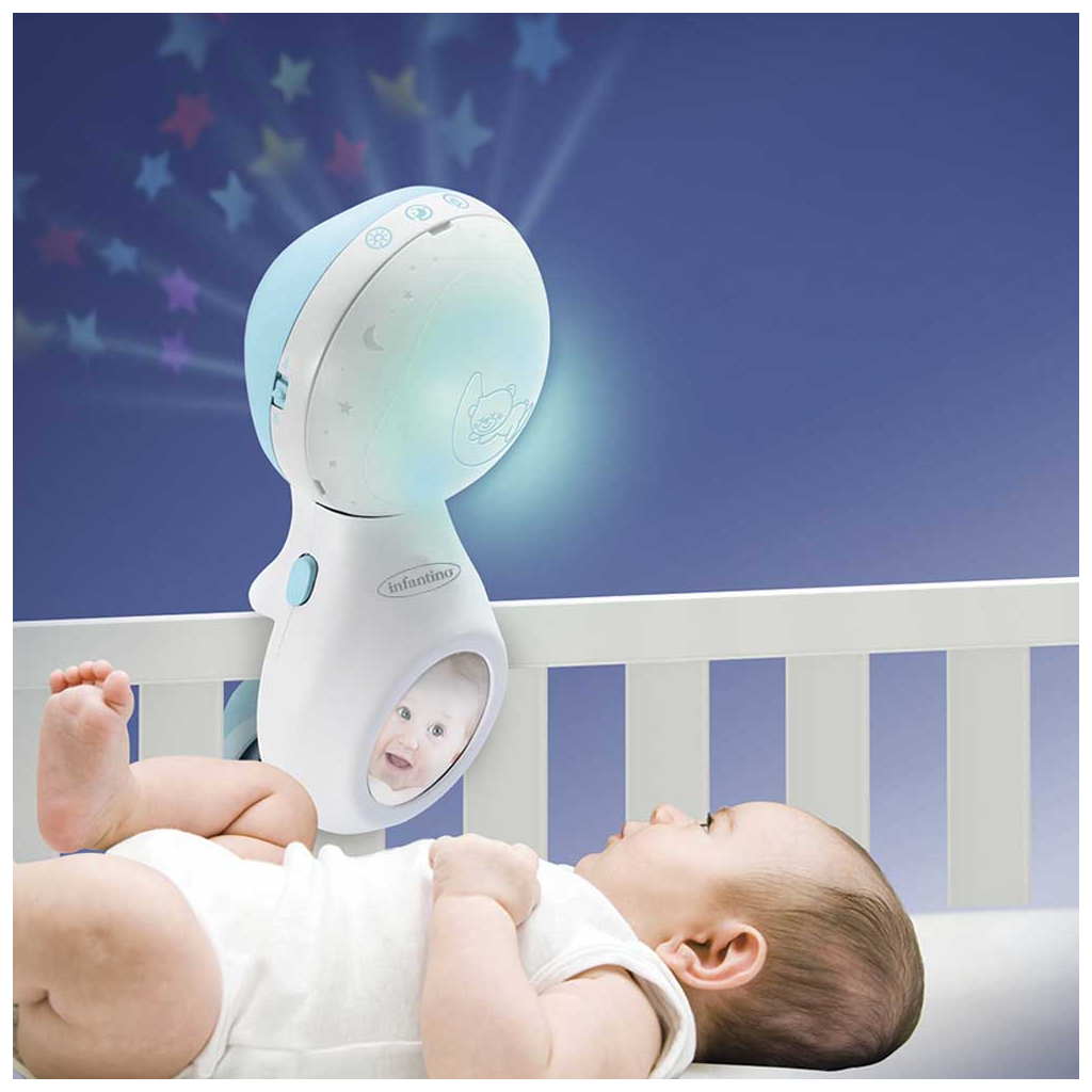Мобіле Infantino 3 в 1 з проєктором Блакитний (004896I) - изображение 4
