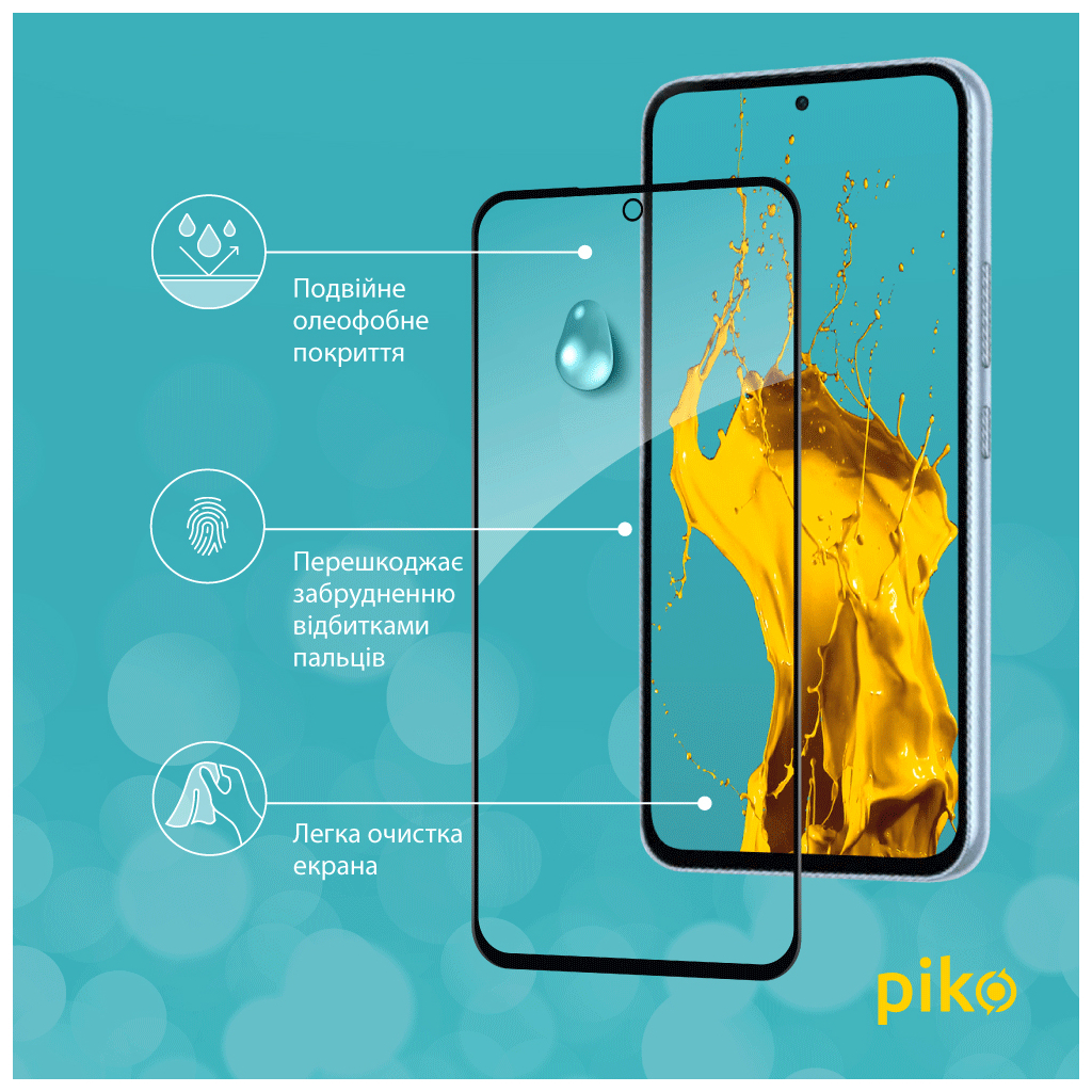 Скло захисне Piko Full Glue Samsung A54 5G (1283126559907) - зображення 5