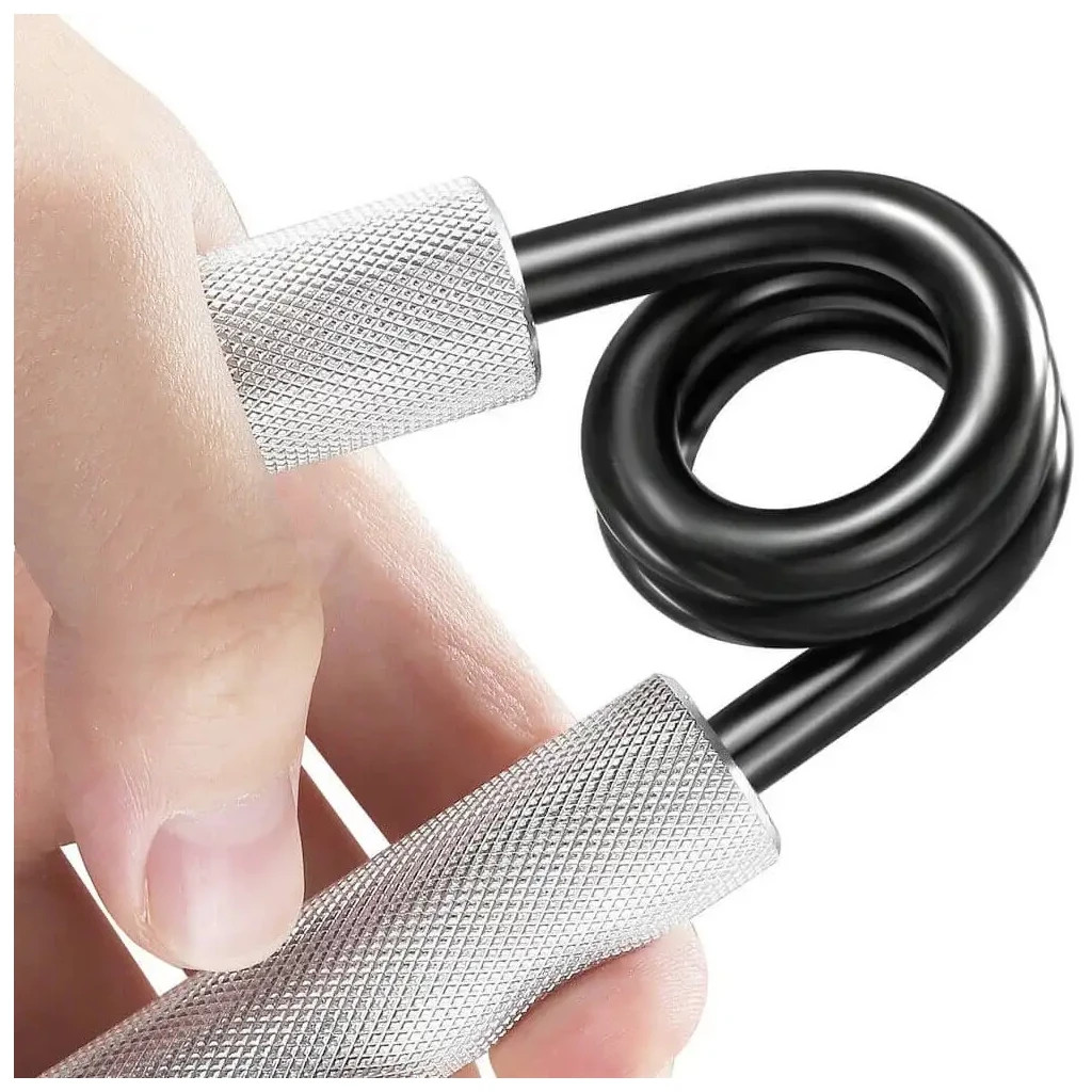 Еспандер PowerPlay -ножиці алюмінієвий 90 кг Hand Grip Срібний (PP_4322_90kg) - зображення 3