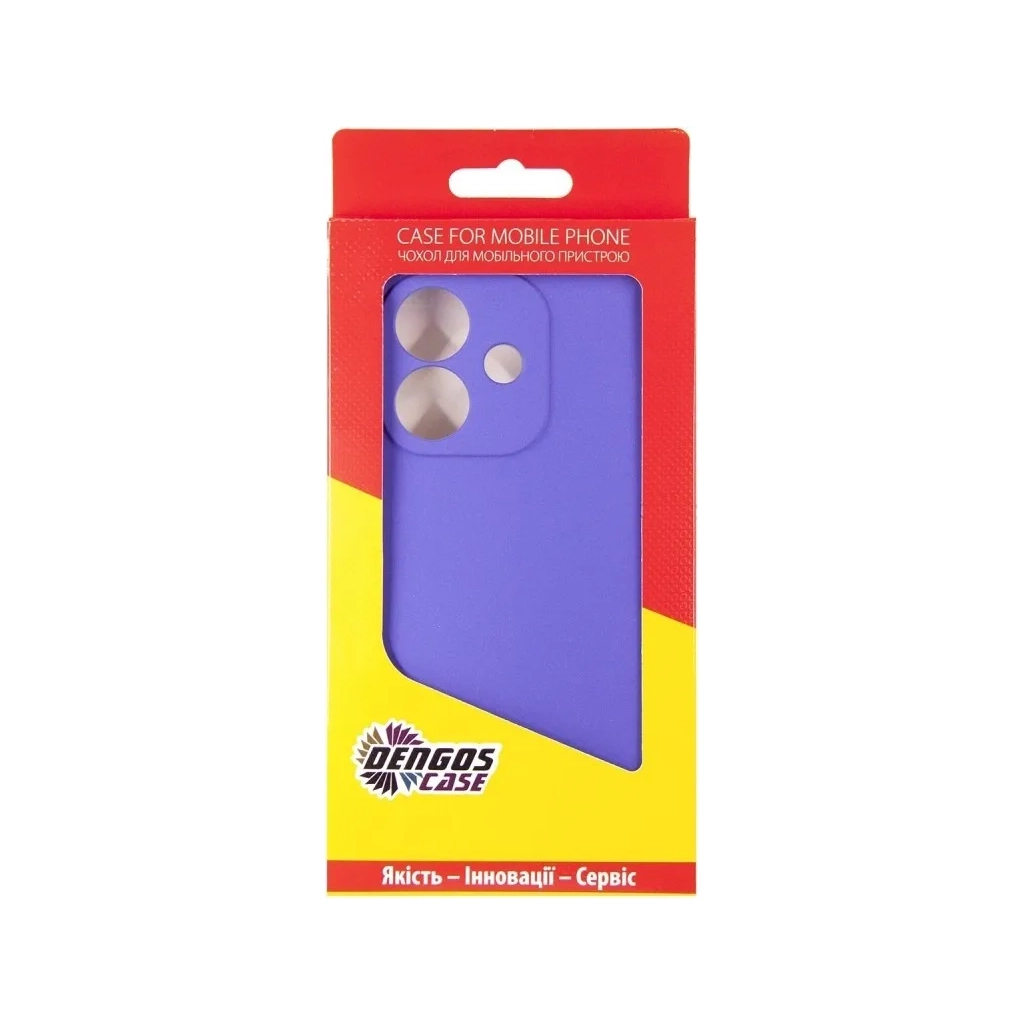 Чохол до мобільного телефона Dengos Carbon OPPO A3 (purple) (DG-TPU-CRBN-206) - зображення 5
