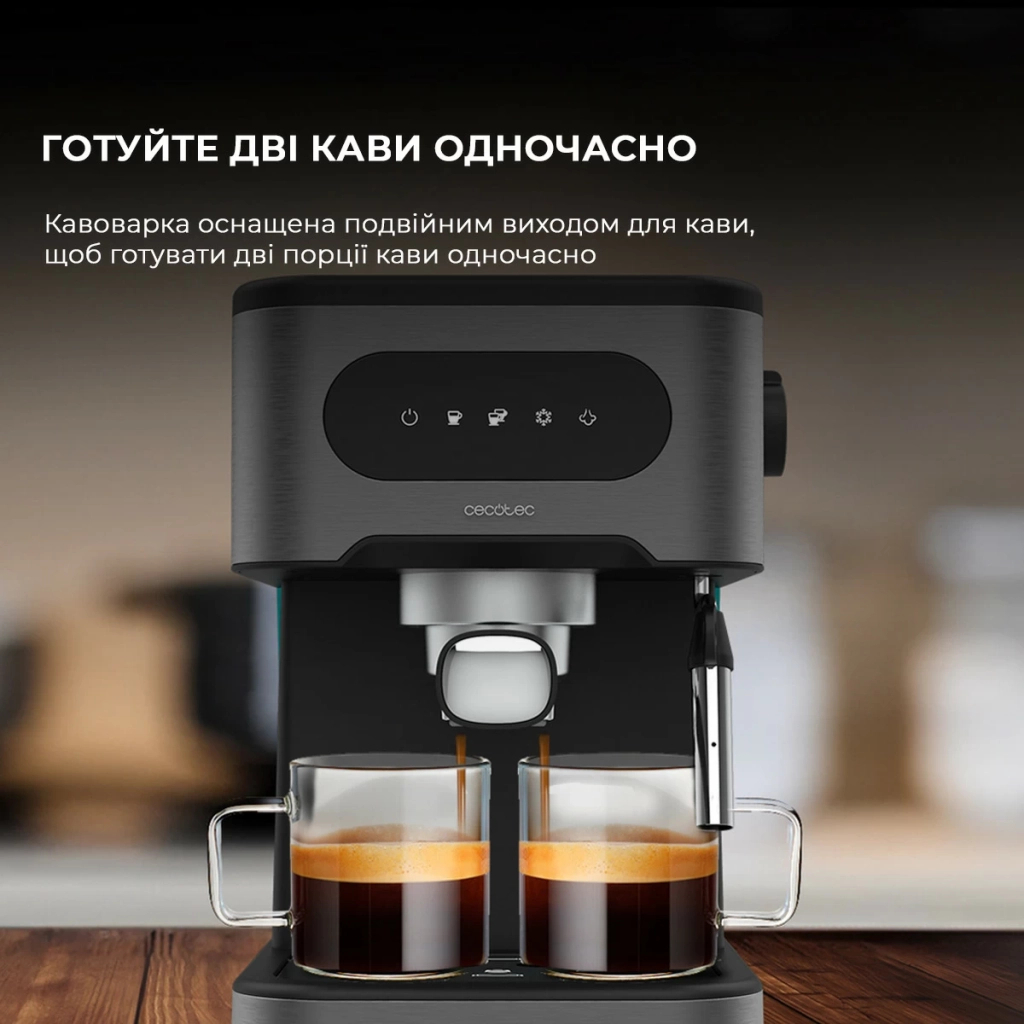 Ріжкова кавоварка еспресо Cecotec Power Espresso 20 ColdBrew (CCTC-00268) - зображення 5