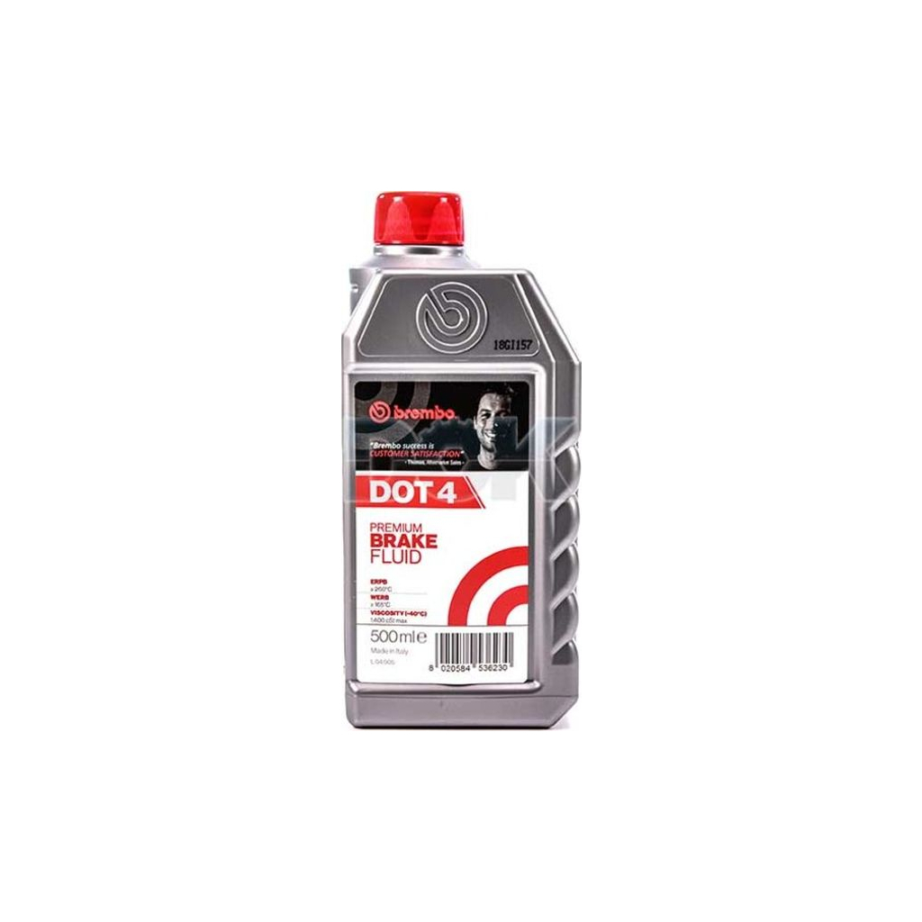 Гальмівна рідина Brembo DOT 4 0.5л (L 04 005) - зображення 1