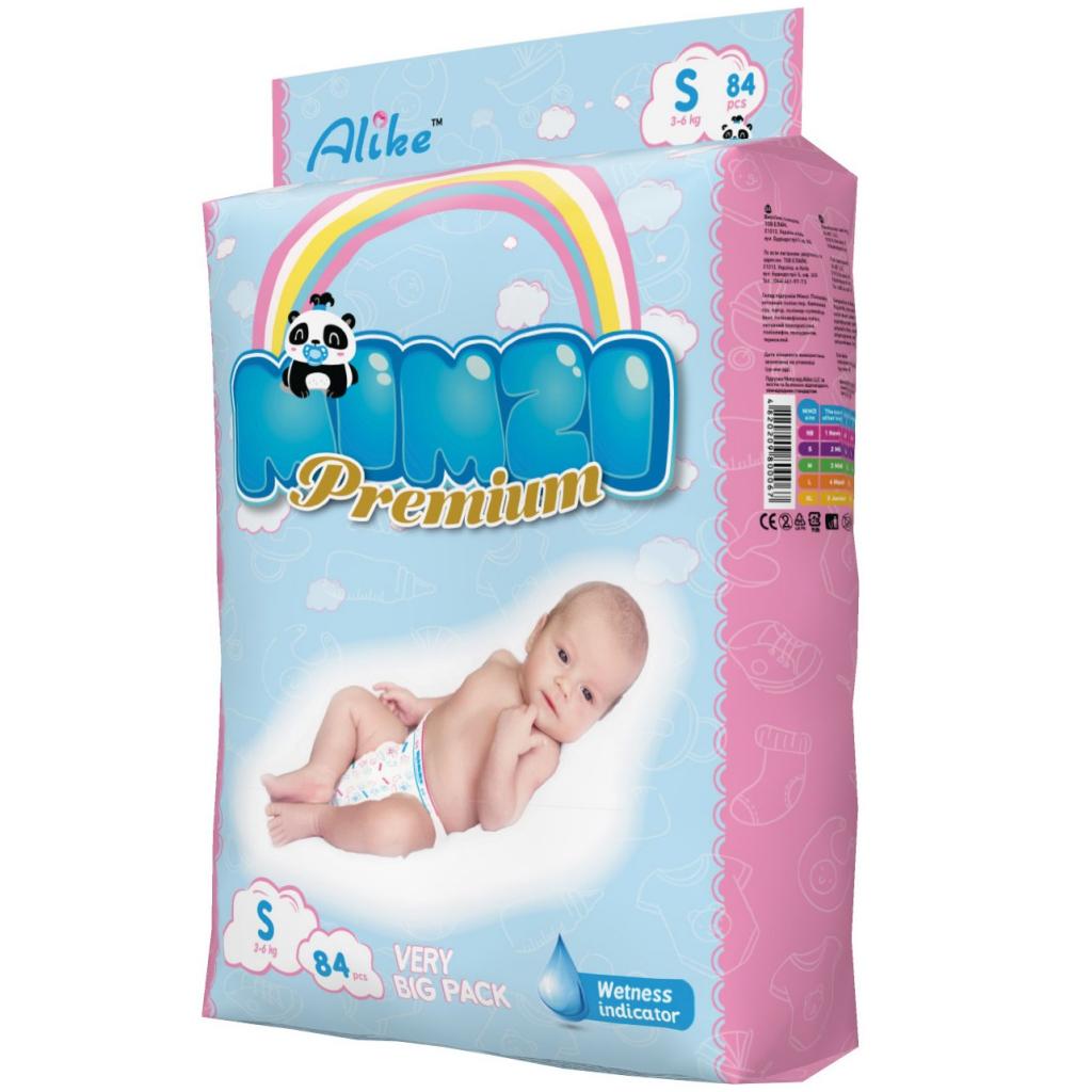 Підгузки Mimzi S 3-6 кг 84 шт (MDS84) - зображення 3