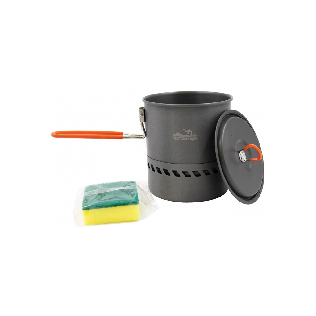 Котел туристичний Tramp Firebird з теплообмінником 1,5 л (UTRC-118) - изображение 2