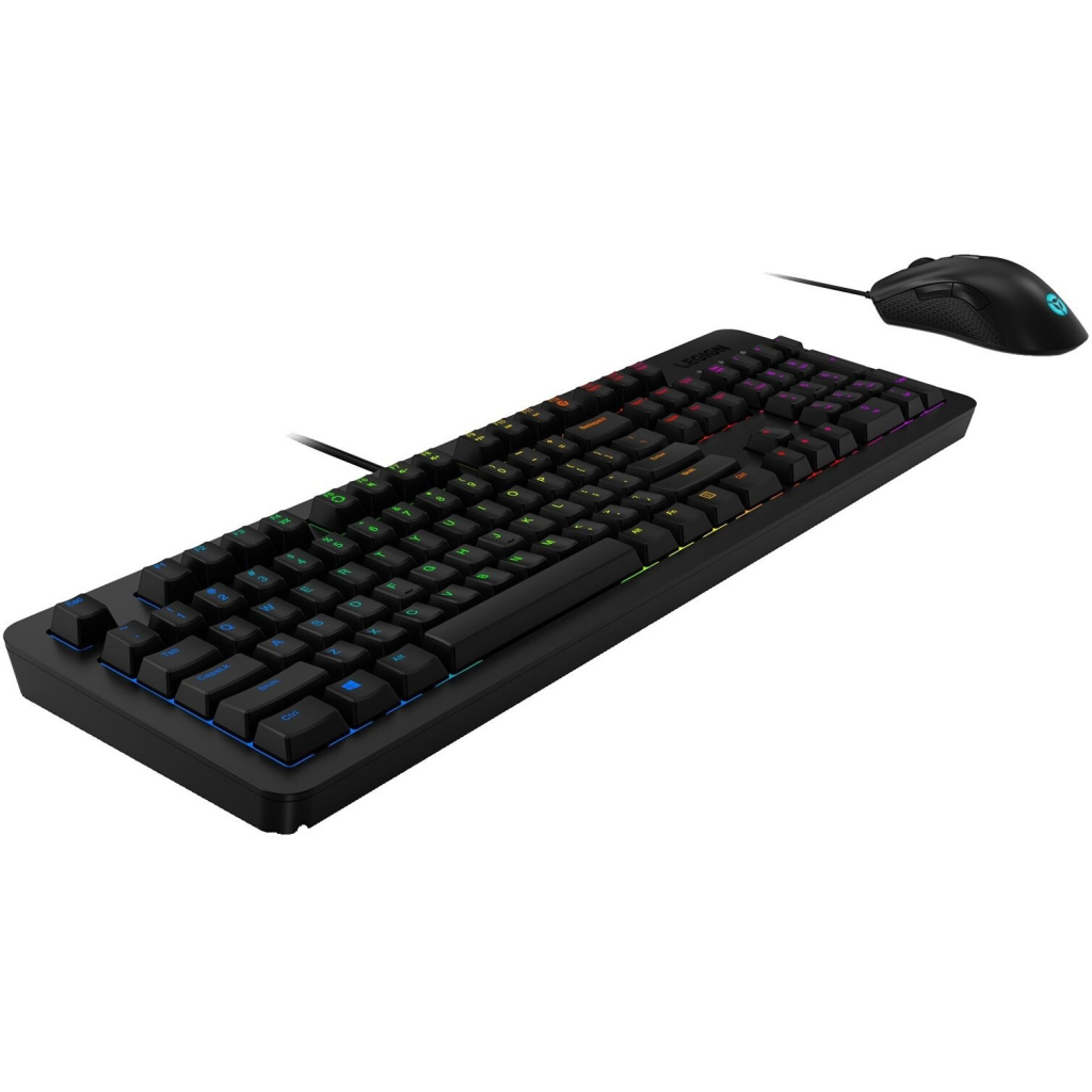 Комплект Lenovo Legion KM300 RGB UA USB Black (GX31L16652) - зображення 3