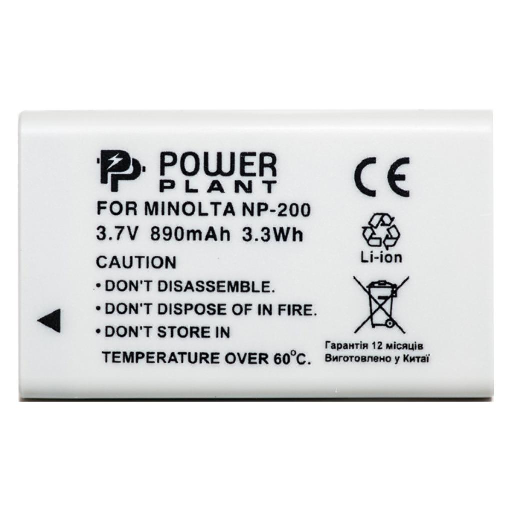 Акумулятор до фото/відео PowerPlant Minolta NP-200 (DV00DV1051) - зображення 2