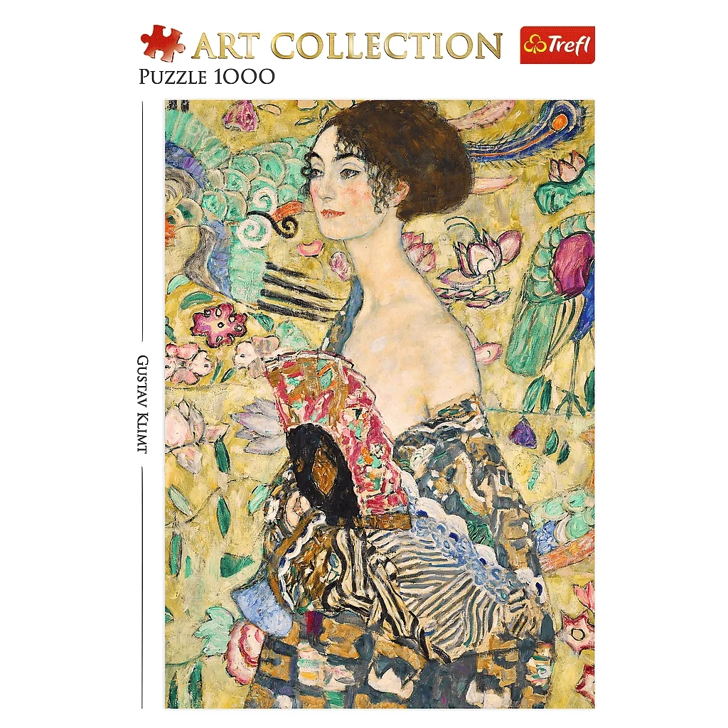 Пазл Trefl Art Дама з віялом 1000 елементів (5900511109252) - изображение 2