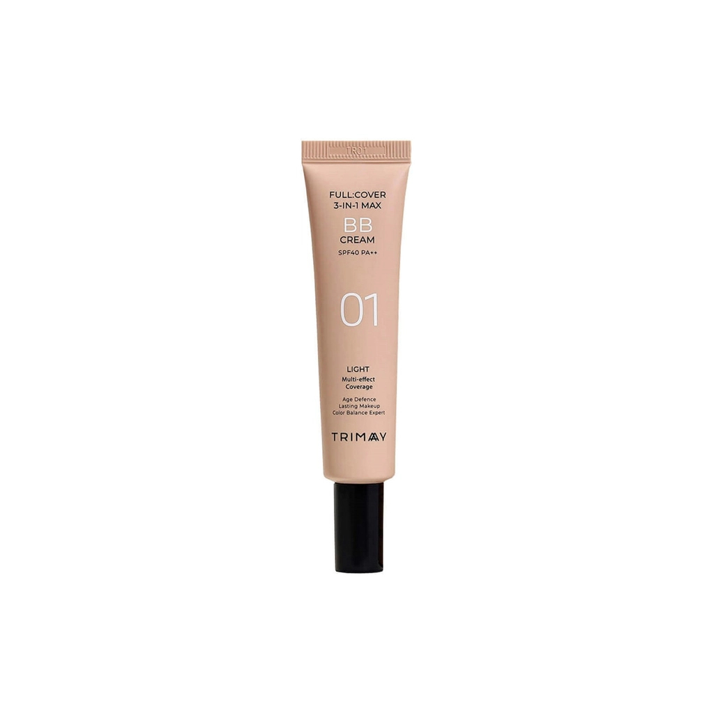 BB-крем Trimay Full Cover 3-in-1Max BB Cream SPF40 PA++ 01 - Light (8809822540532) - изображение 1