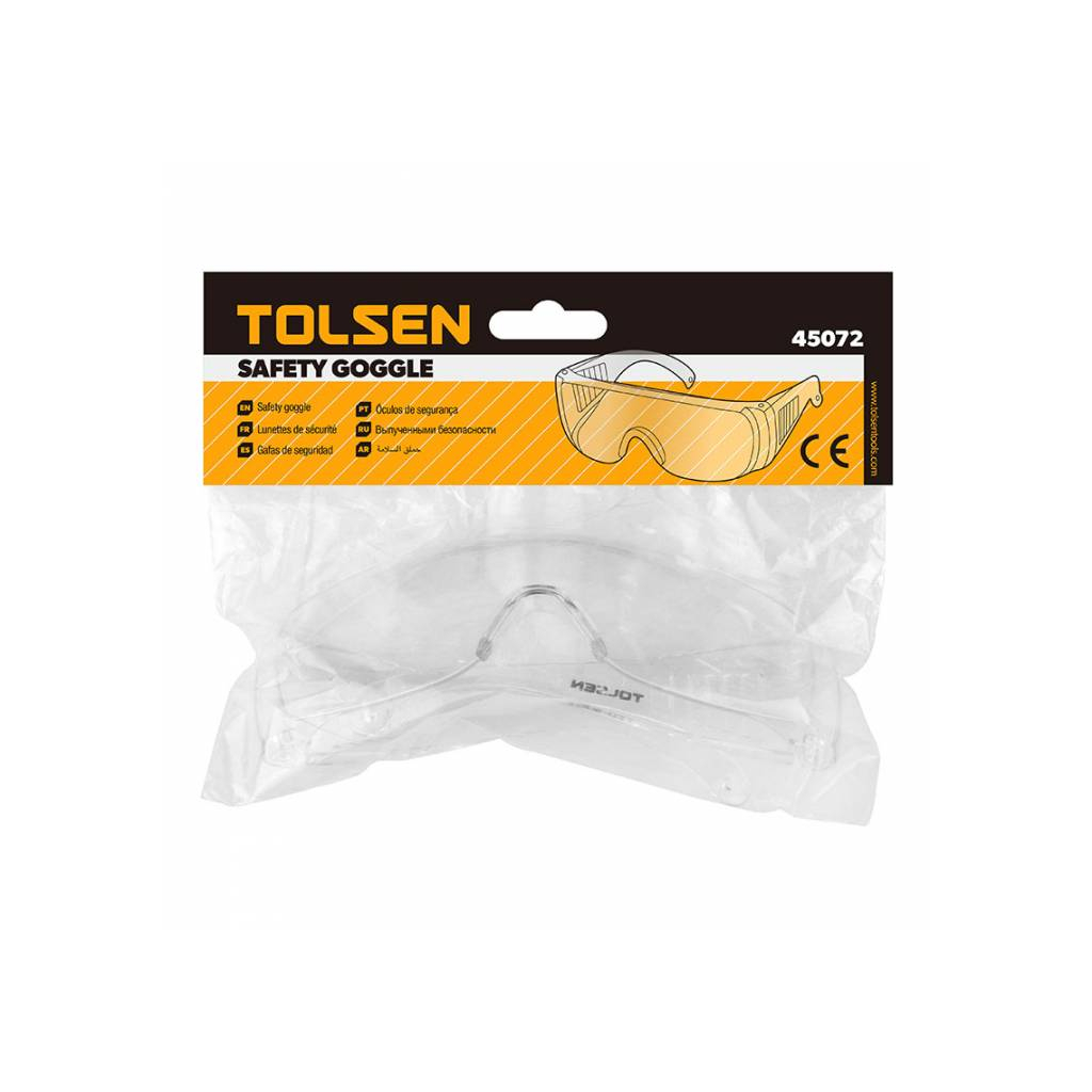 Захисні окуляри Tolsen 45072 - зображення 2