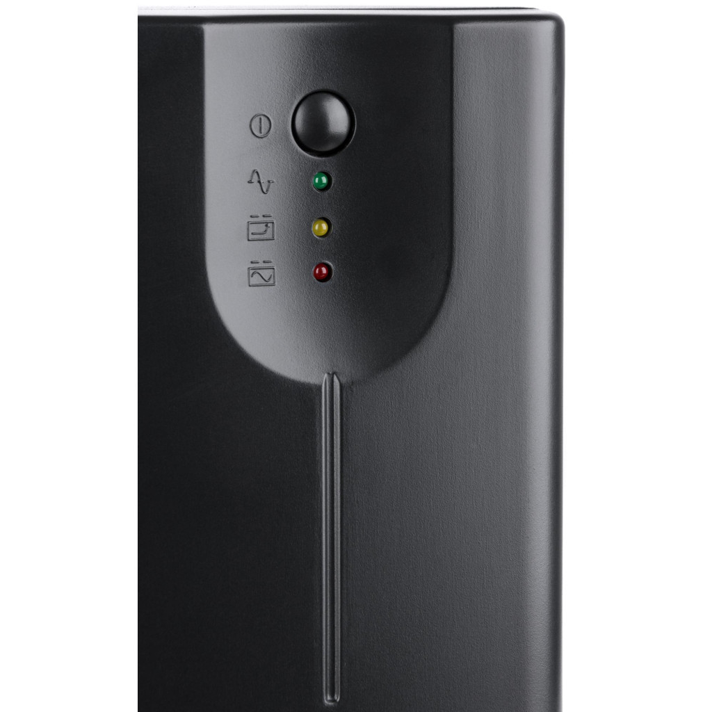 Пристрій безперебійного живлення Vinga LED 800VA metal case with USB (VPE-800MU) - зображення 3