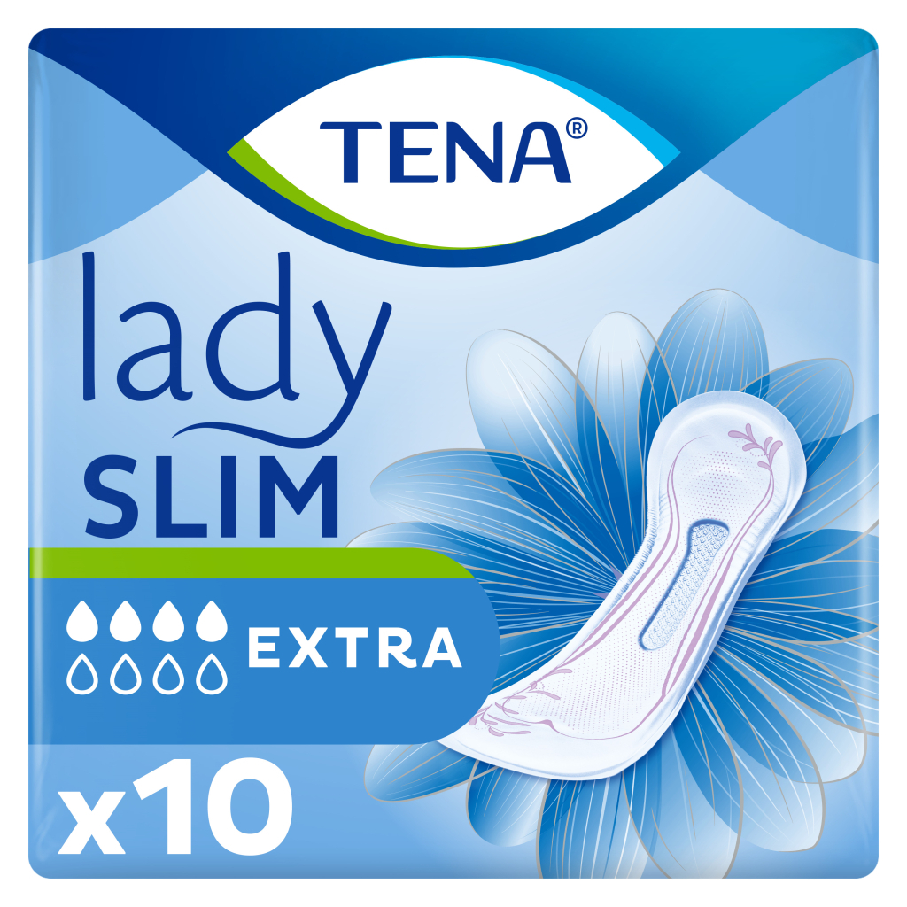 Урологічні прокладки Tena Lady Slim Extra 10 шт. (7322540310320/7322541451404) - зображення 1