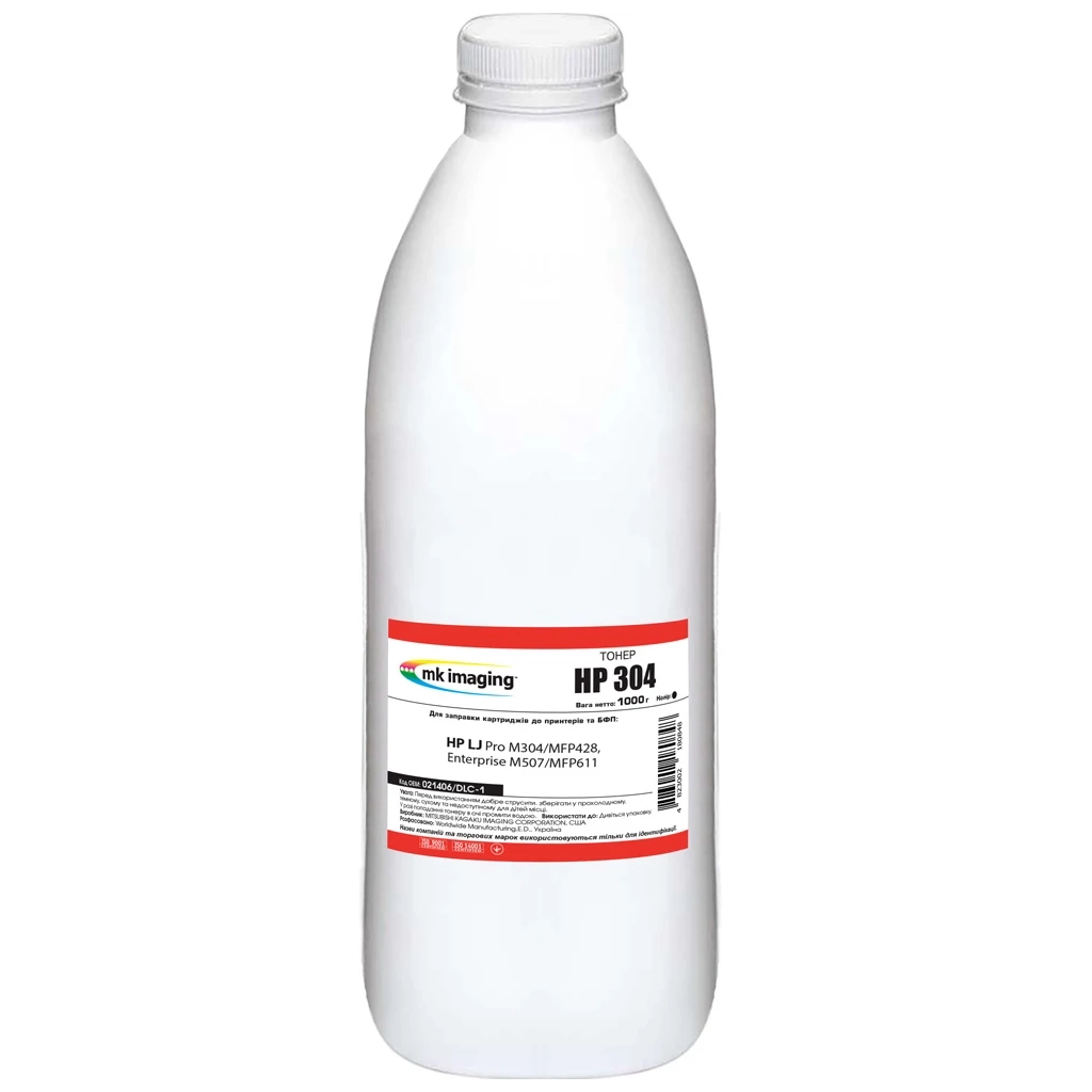 Тонер HP LJ Pro M404/MFP428, Enterprise M507/MFP611 1кг Black Mitsubishi (021406/DLC-1) - зображення 1