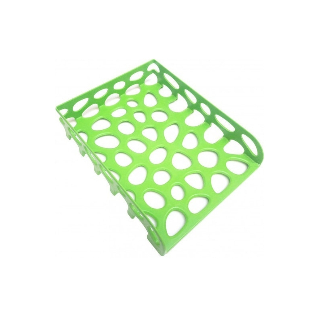 Лоток для паперів Optima горизонтальний пластик, салатовий (O36347) - зображення 1