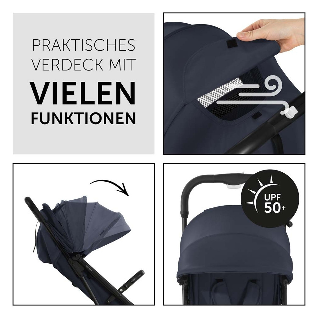 Коляска Hauck Travel N Care Dark Navy Blue (16016-9) - зображення 3